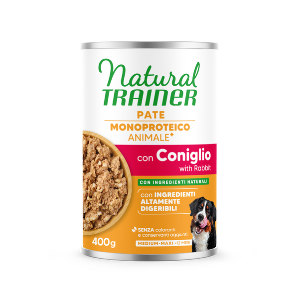 NO GLUTEN M&M ADULT CONIGLIO UMIDO