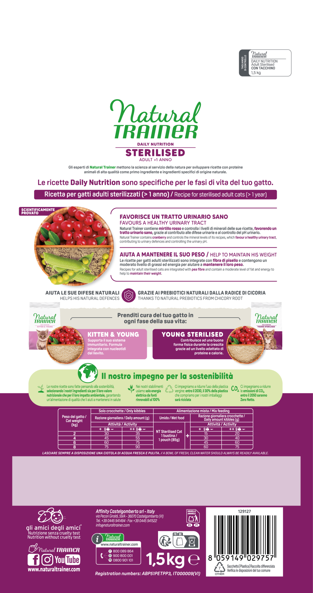 DAILY NUTRITION STERILISED ADULT CON TACCHINO