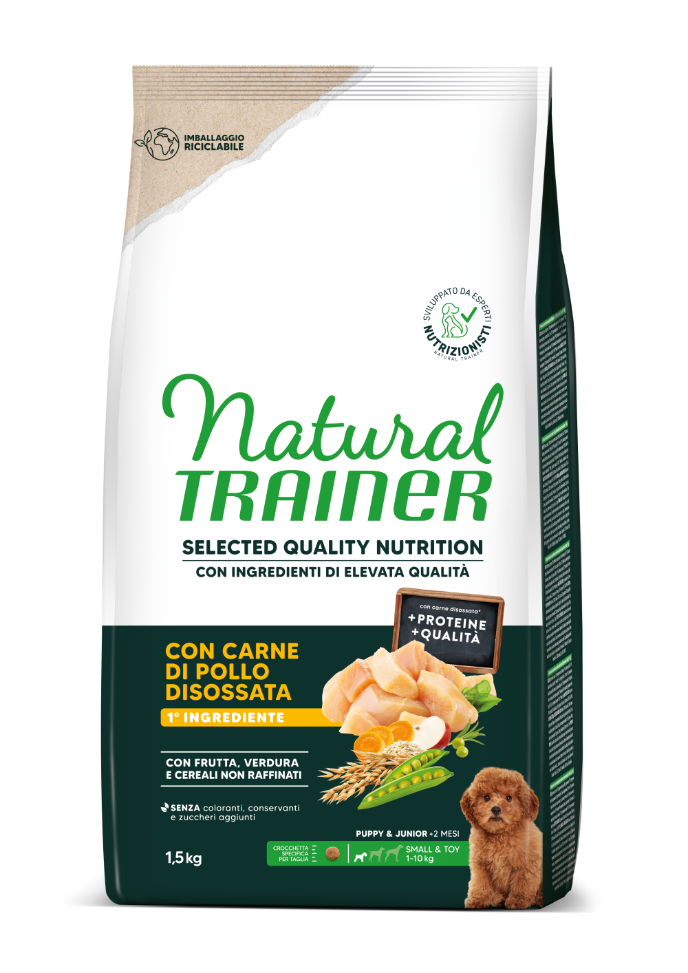 SELECTED QUALITY NUTRITION - PUPPY MINI - WITH DEBONED CHICKEN