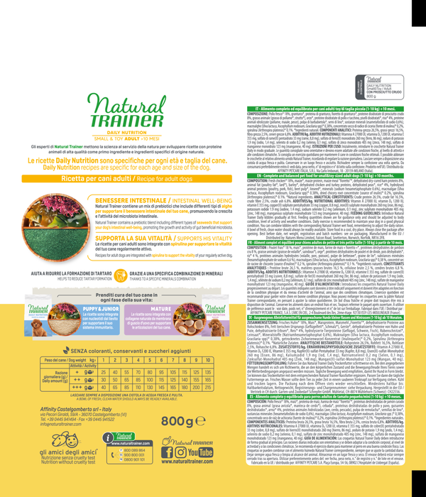 DAILY NUTRITION SMALL&TOY ADULT WITH DRY-CURED HAM