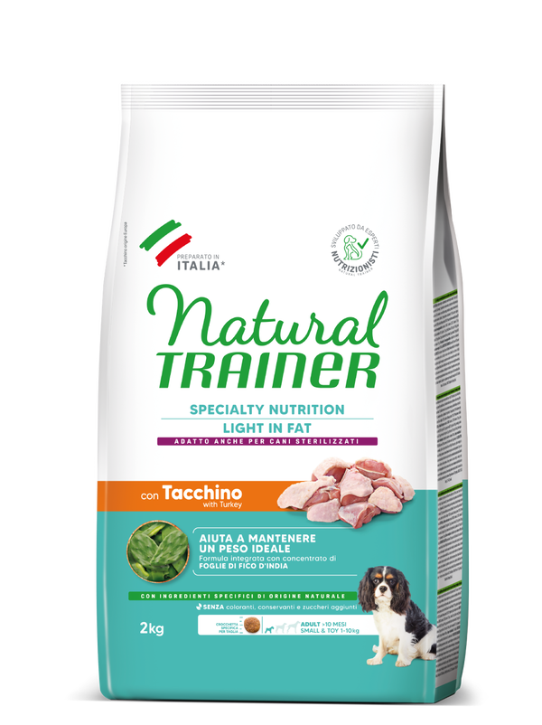 SPECIALTY NUTRITION LIGHT IN FAT SMALL&TOY ADULT WITH TURKEY