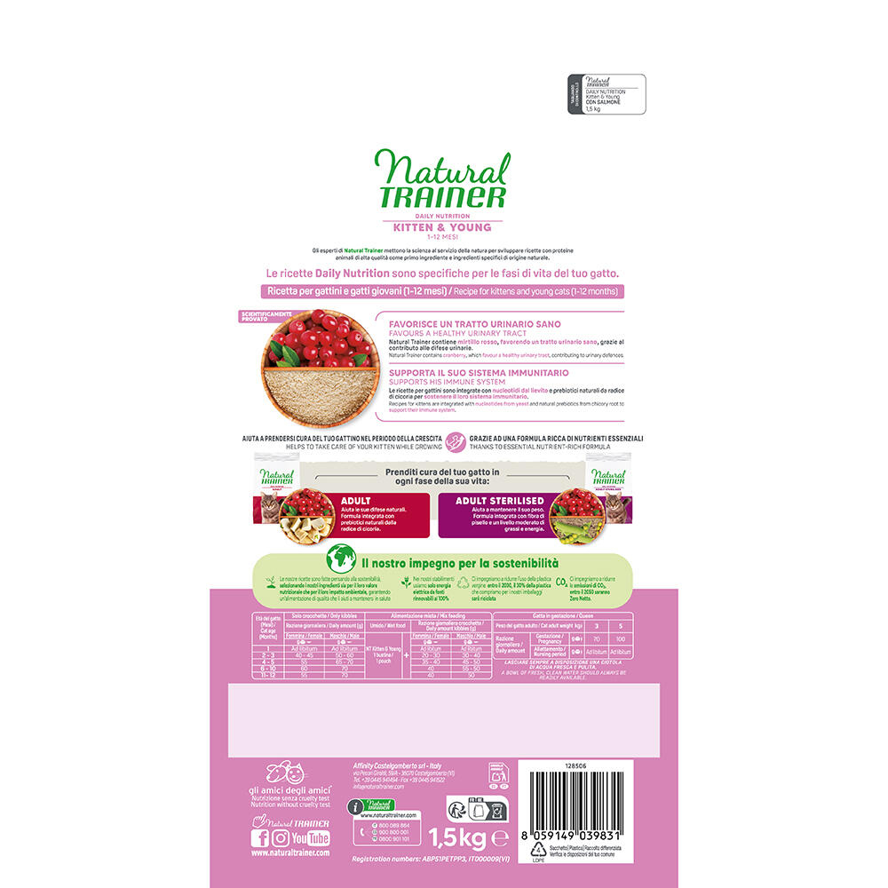 DAILY NUTRITION KITTEN&YOUNG WITH SALMON