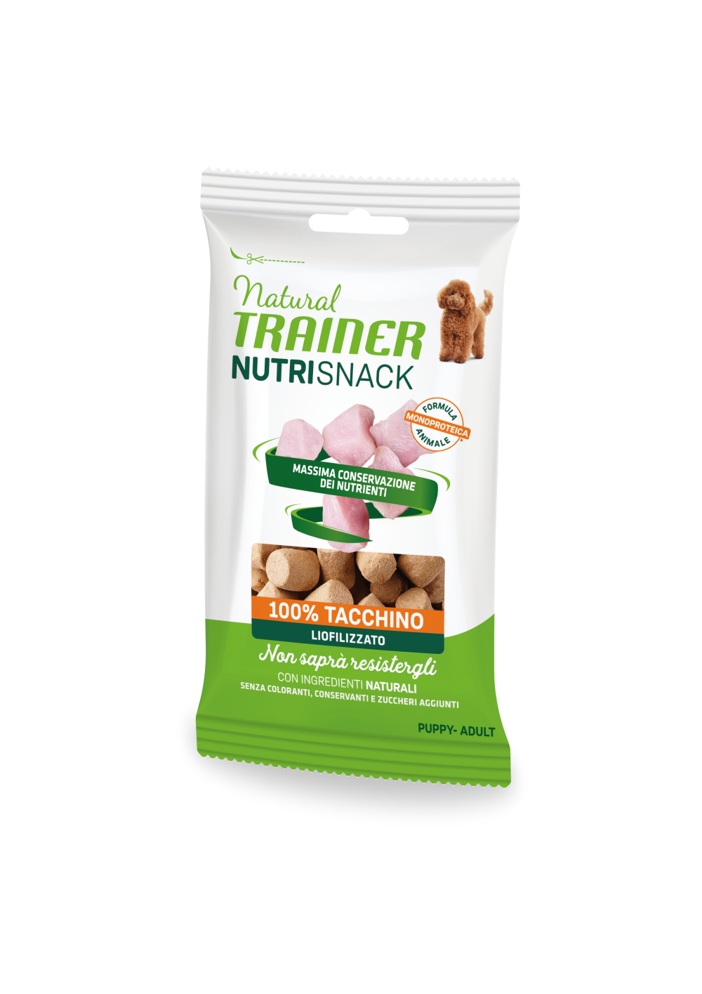 NUTRISNACK LIOFILIZZATO CON TACCHINO