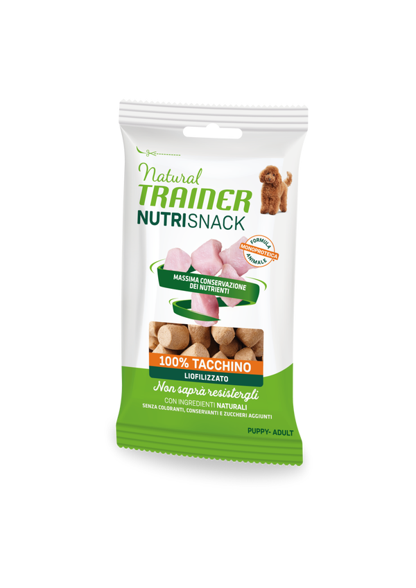 NUTRISNACK LIOFILIZZATO CON TACCHINO