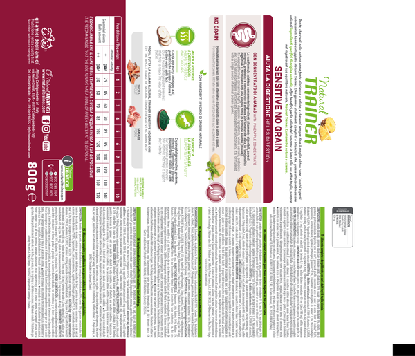 SPECIALTY NUTRITION NO GRAIN MONOPROTEICO ANIMALE SMALL&TOY ADULT WITH PORK