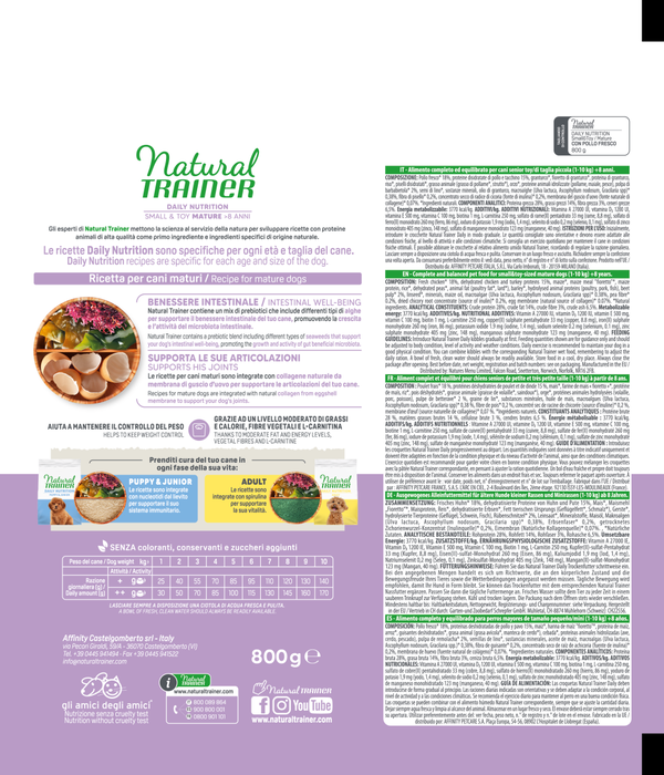 DAILY NUTRITION SMALL&TOY MATURE WITH FRESH CHICKEN