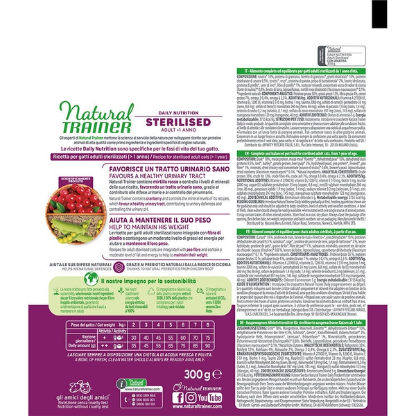 DAILY NUTRITION STERILISED ADULT ANIMAL MONOPROTEIN FORMULA WITH DUCK