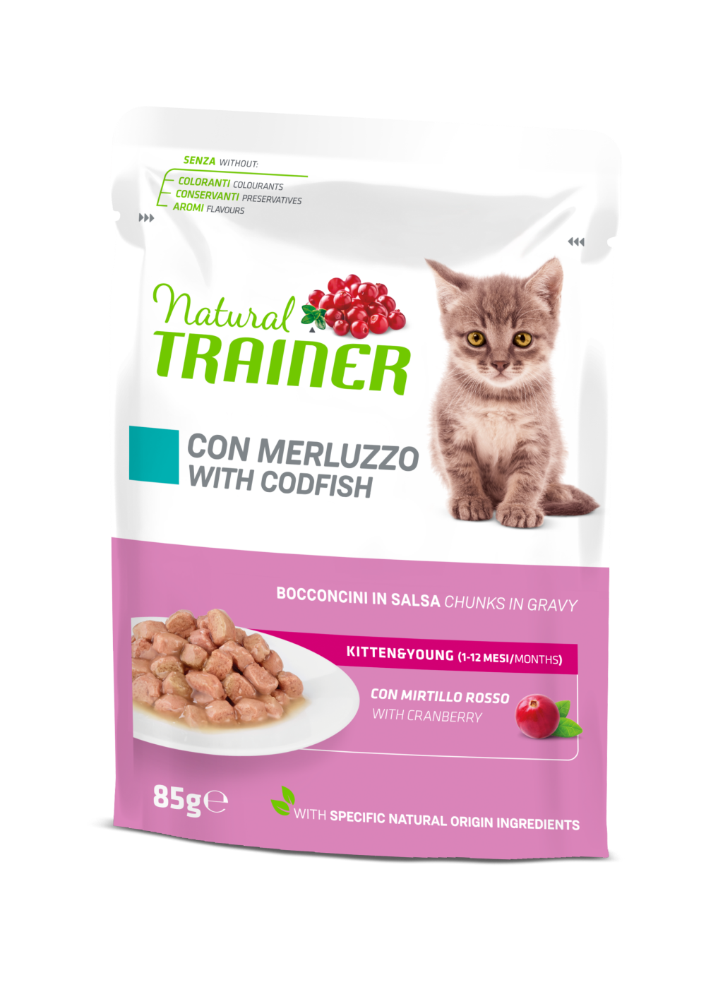 KITTEN&YOUNG CODFISH WET