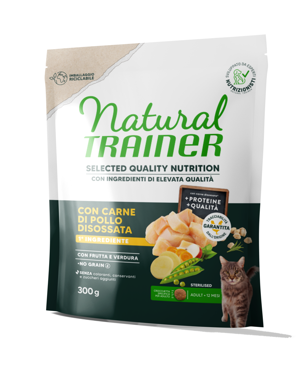 SELECTED QUALITY NUTRITION - ADULT STERILISED - WITH DEBONED CHICKEN