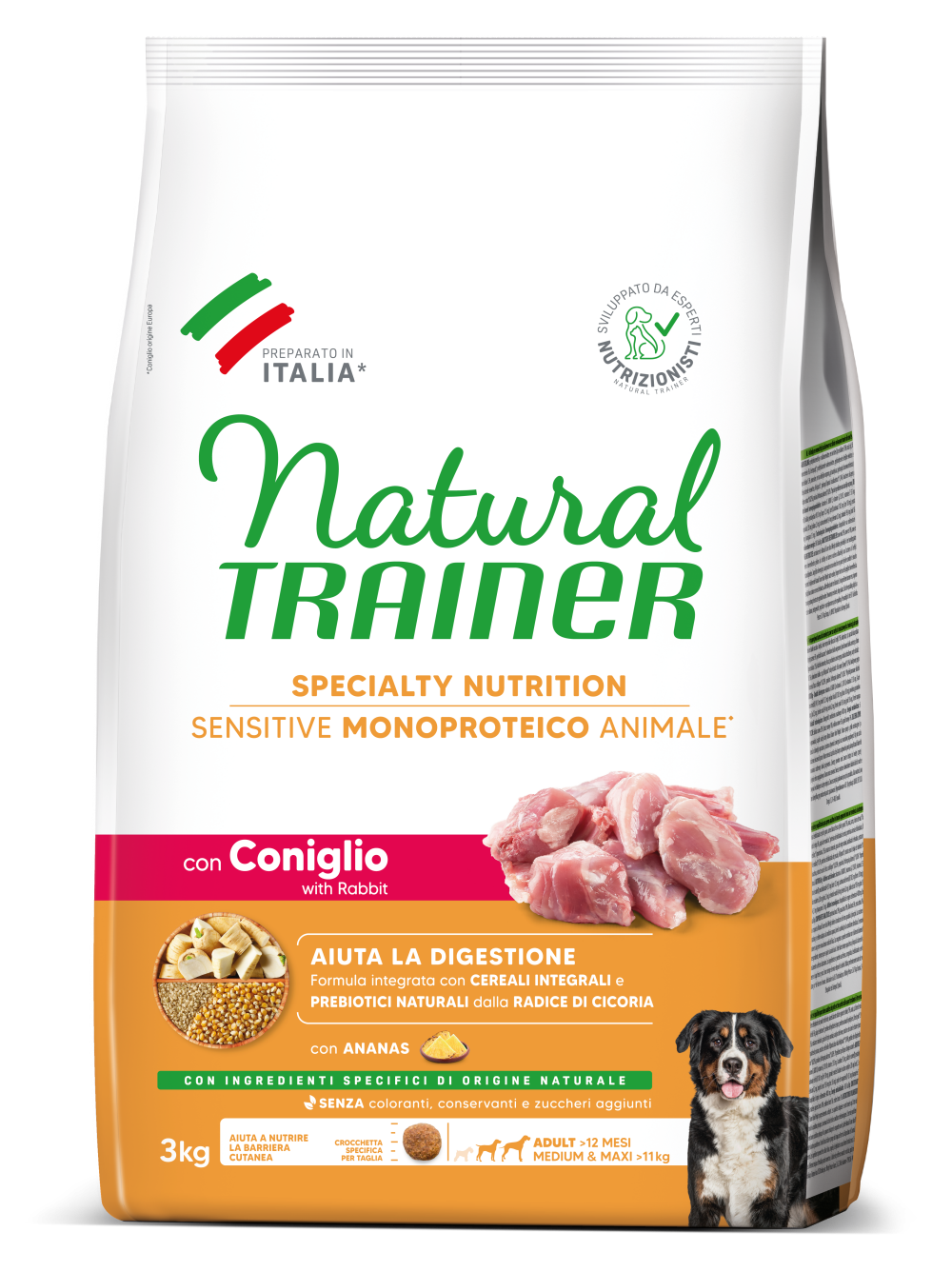 SPECIALTY NUTRITION SENSITIVE MONOPROTEICO ANIMALE MEDIUM&MAXI ADULT WITH RABBIT 