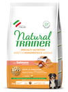 SPECIALTY NUTRITION SENSITIVE MONOPROTEICO ANIMALE NO GLUTEN MEDIUM&MAXI ADULT CON SALMONE E CEREALI INTEGRALI