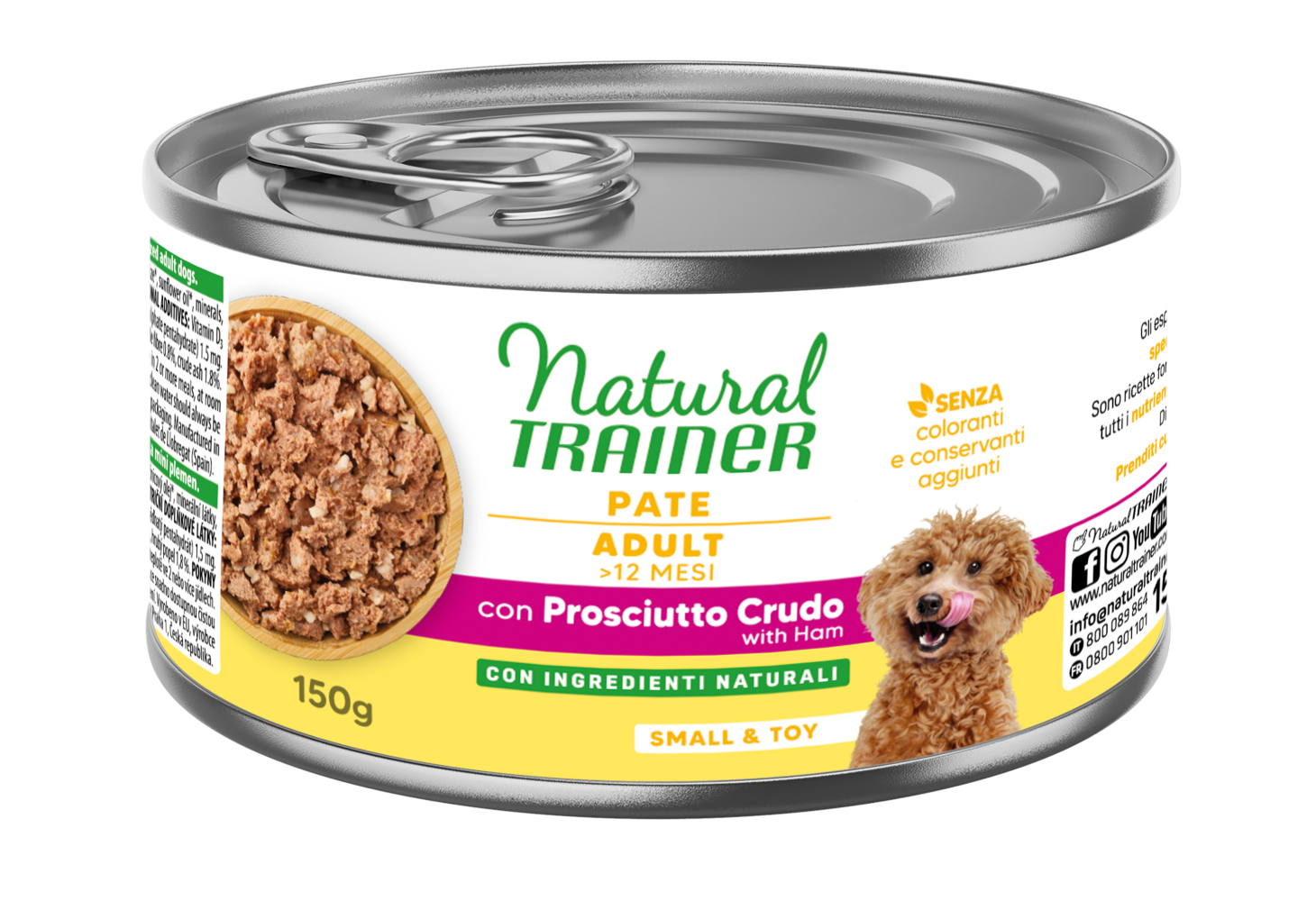 MAINTENANCE S&T ADULT DRY-CURED HAM WET