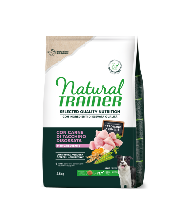 SELECTED QUALITY NUTRITION -  ADULT MEDIUM MAXI - WITH DEBONED TURKEY