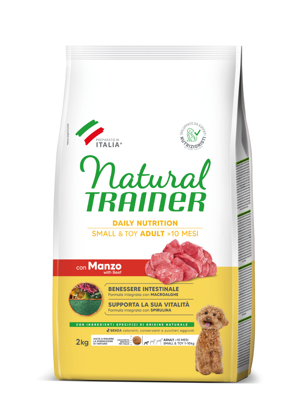 DAILY NUTRITION SMALL&TOY ADULT WITH BEEF