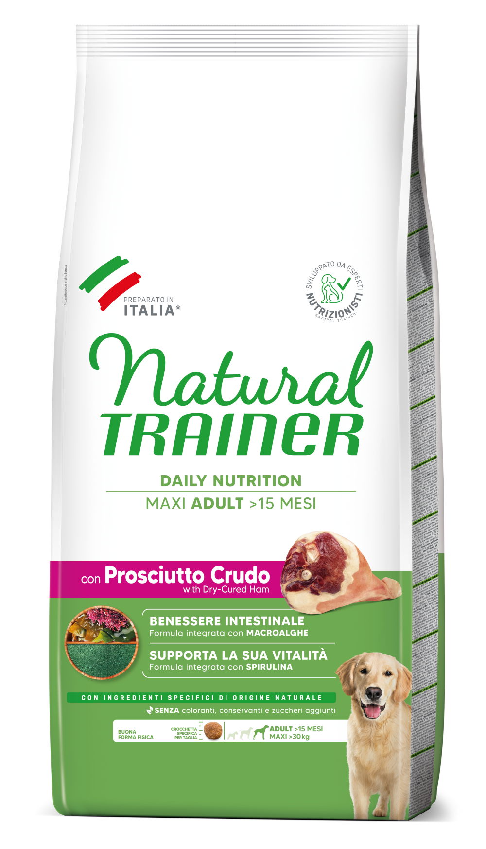 DAILY NUTRITION MAXI ADULT CON PROSCIUTTO CRUDO