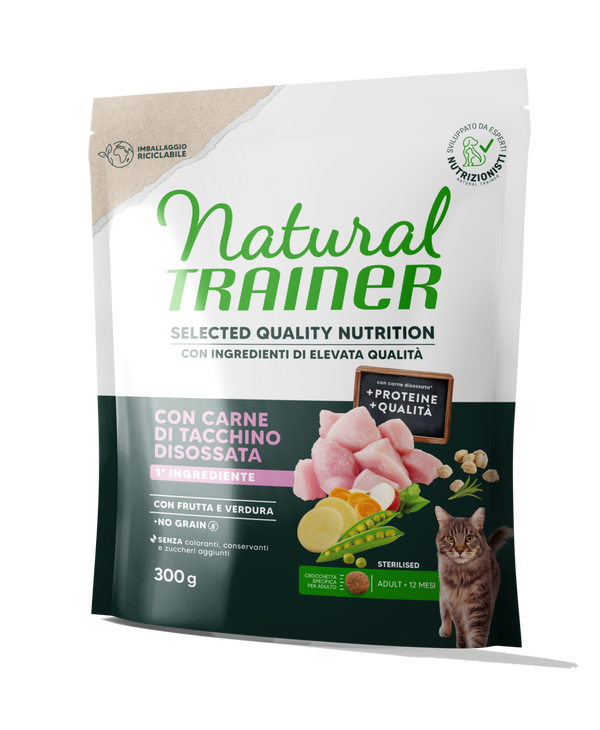 SELECTED QUALITY NUTRITION - ADULT STERILISED - WITH DEBONED TURKEY