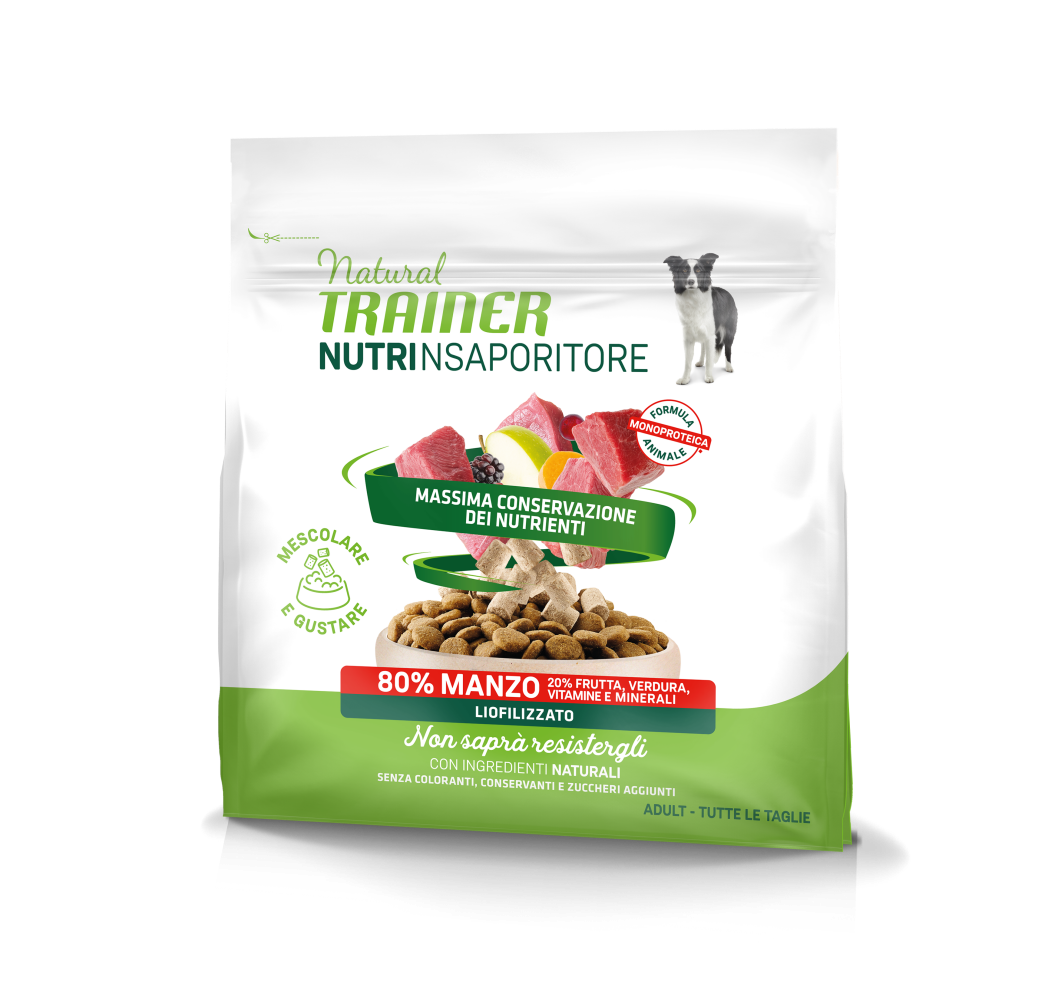 NUTRINSAPORITORE LIOFILIZZATO CON MANZO