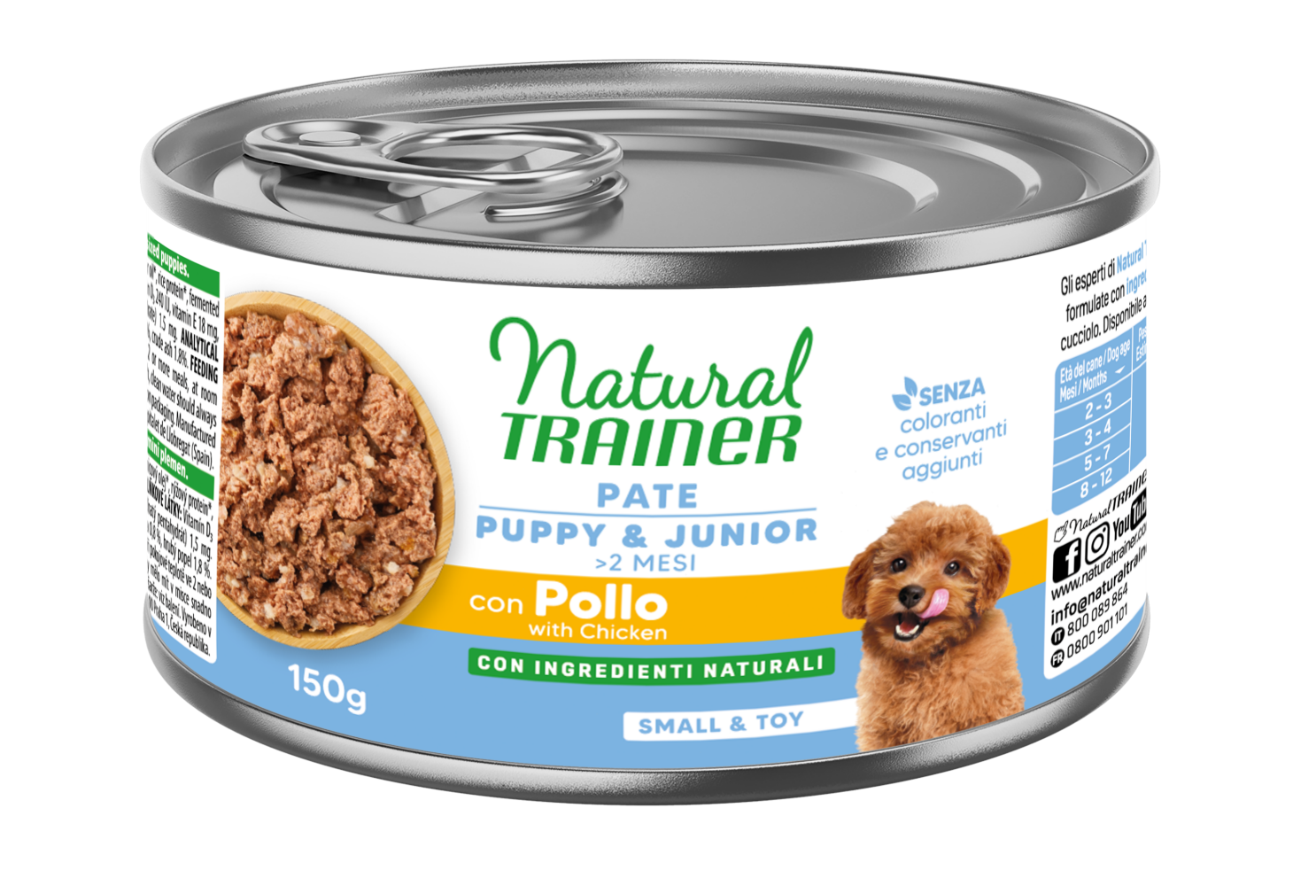 MAINTENANCE S&T PUPPY&JUNIOR CHICKEN WET