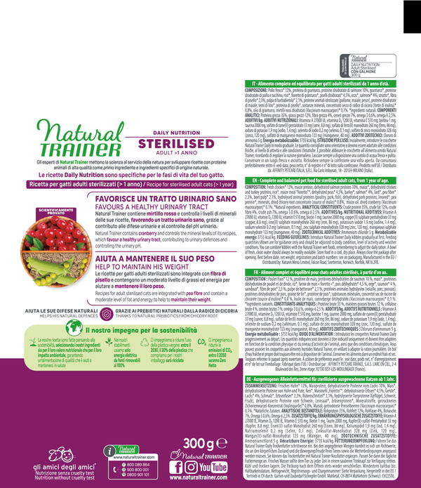 DAILY NUTRITION STERILISED ADULT CON SALMONE