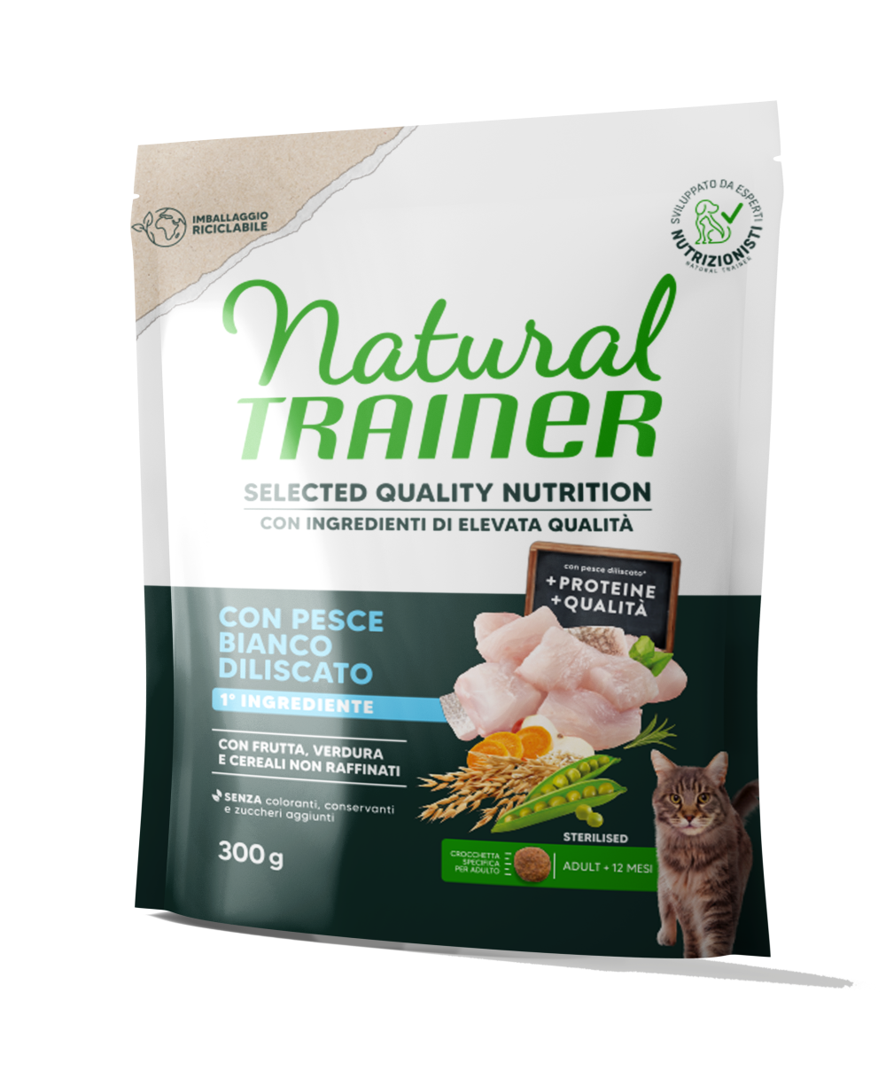 SELECTED QUALITY NUTRITION - ADULT STERILISED - WITH DEBONED WHITE FISH