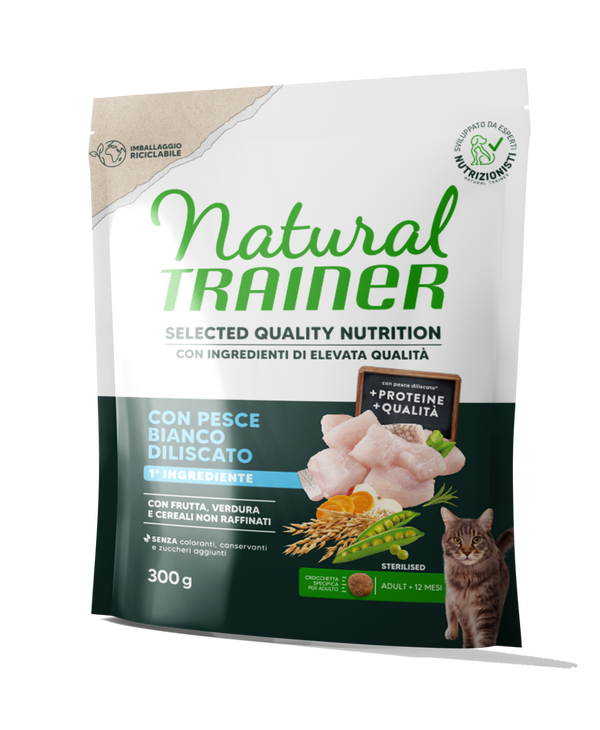 SELECTED QUALITY NUTRITION - ADULT STERILISED - WITH DEBONED WHITE FISH