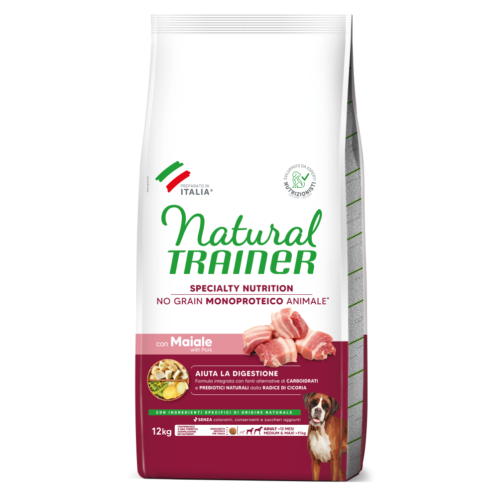 SPECIALTY NUTRITION NO GRAIN MONOPROTEICO ANIMALE ADULT WITH PORK