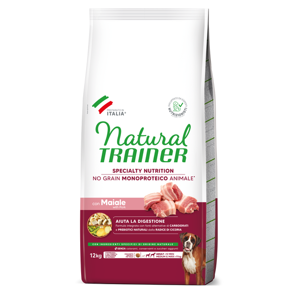 SPECIALTY NUTRITION NO GRAIN MONOPROTEICO ANIMALE ADULT WITH PORK