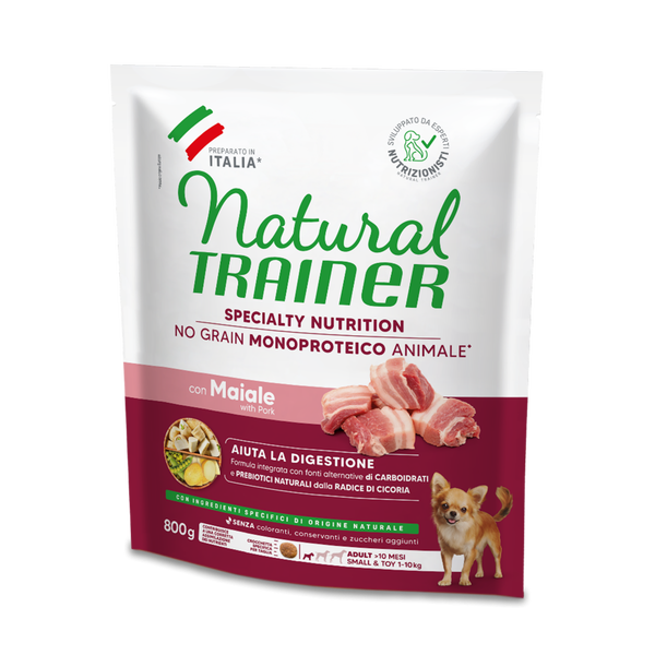 SPECIALTY NUTRITION NO GRAIN MONOPROTEICO ANIMALE SMALL&TOY ADULT WITH PORK