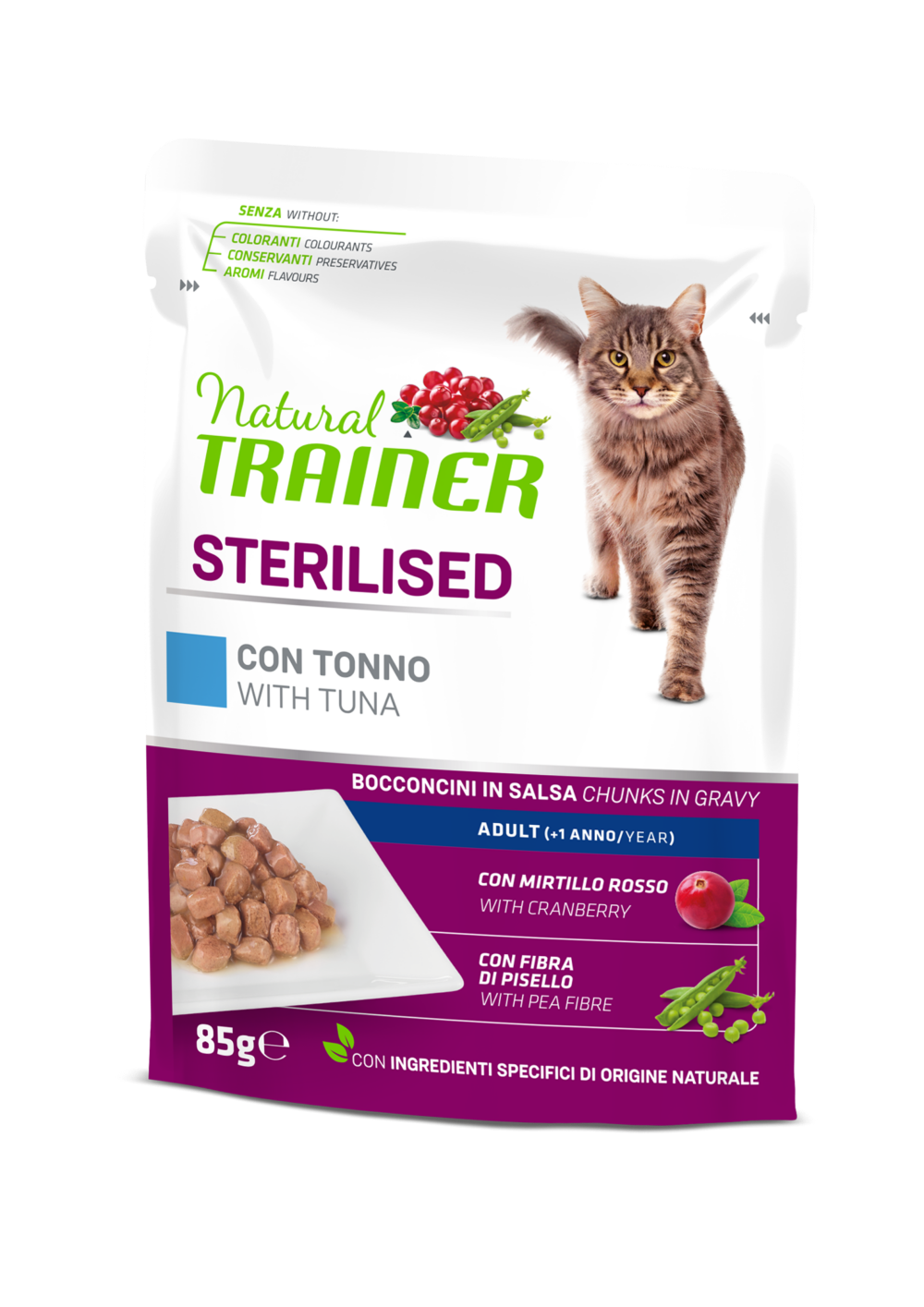 STERILISED ADULT TUNA WET