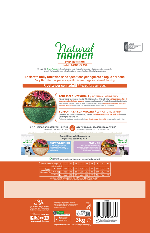 DAILY NUTRITION MEDIUM ADULT WITH TUNA