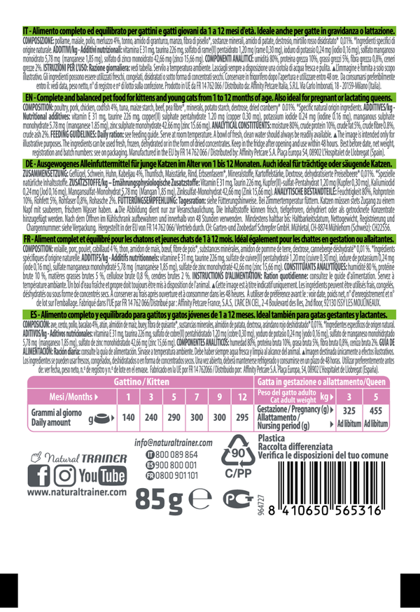 KITTEN&YOUNG CODFISH WET