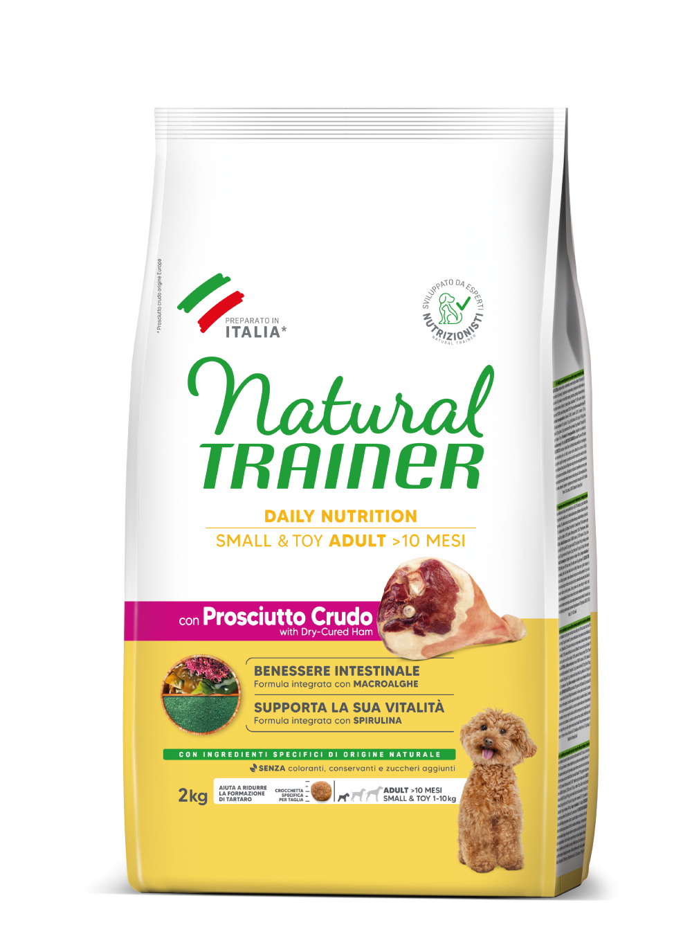 DAILY NUTRITION SMALL&TOY ADULT WITH DRY-CURED HAM