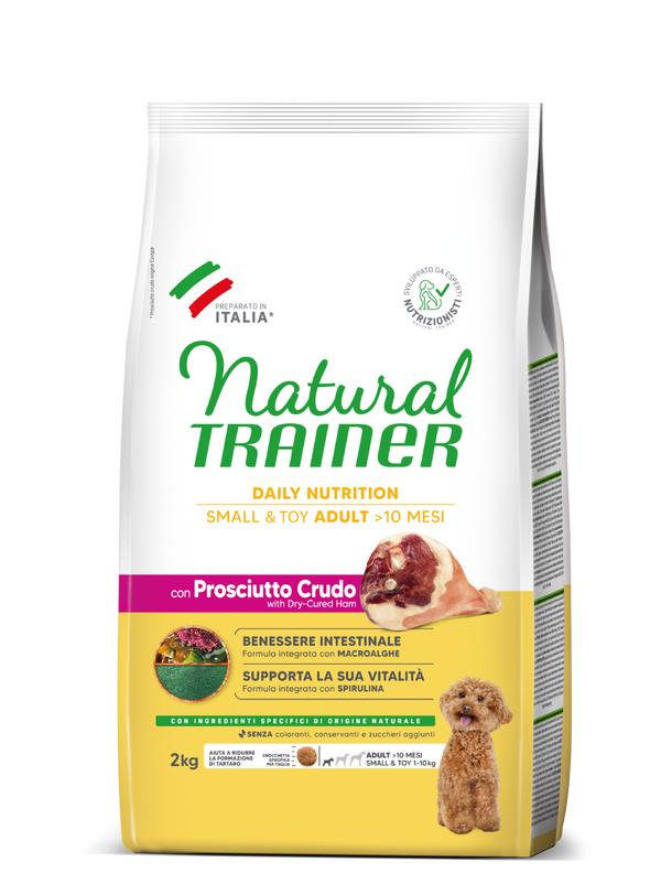 DAILY NUTRITION SMALL&TOY ADULT WITH DRY-CURED HAM
