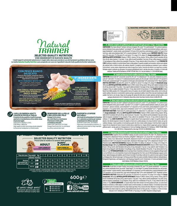 SELECTED QUALITY NUTRITION - ADULT MINI - WITH DEBONED WHITE FISH