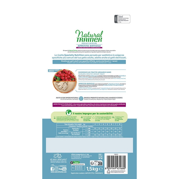 SPECIALTY NUTRITION APPETITO DIFFICILE WITH BLUE FISH