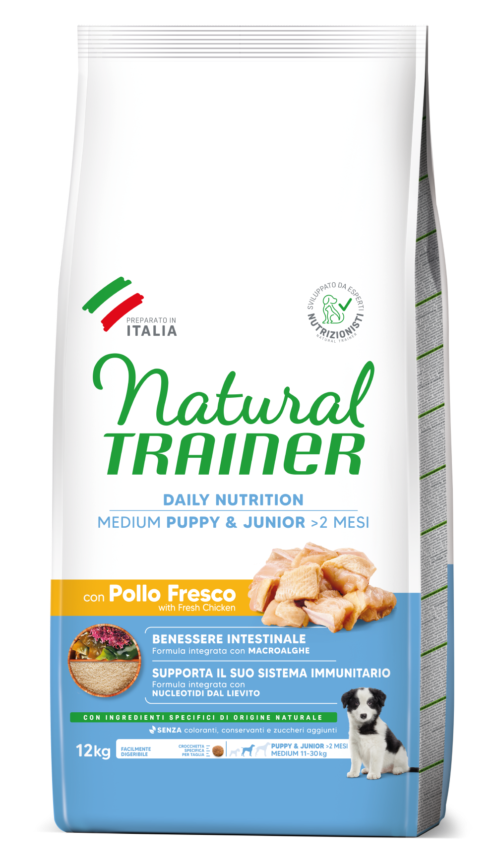 DAILY NUTRITION MEDIUM PUPPY&JUNIOR WITH FRESH CHICKEN