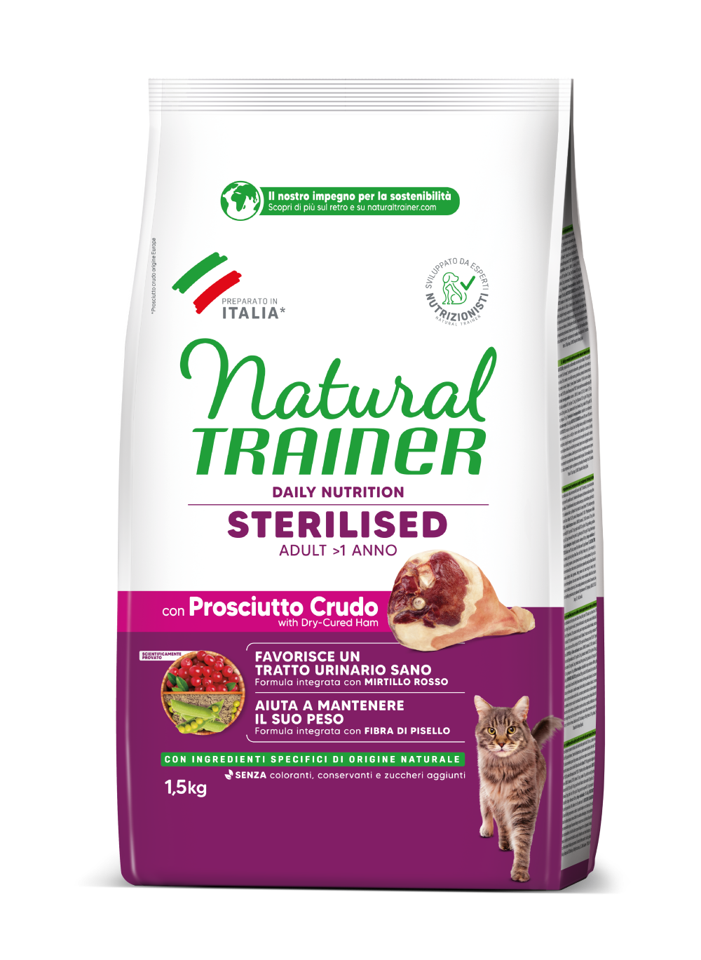 DAILY NUTRITION STERILISED ADULT WITH DRY-CURED HAM
