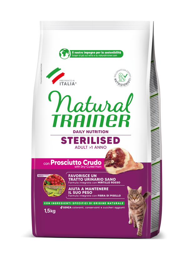 DAILY NUTRITION STERILISED ADULT WITH DRY-CURED HAM