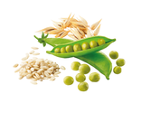 With not refined cereals as brown rice, barley and oats