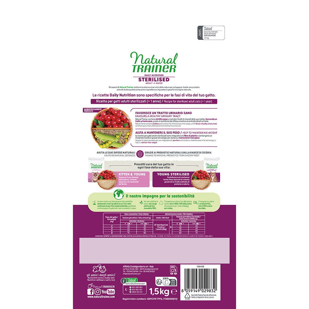 DAILY NUTRITION STERILISED ADULT CON SALM&Oacute;N