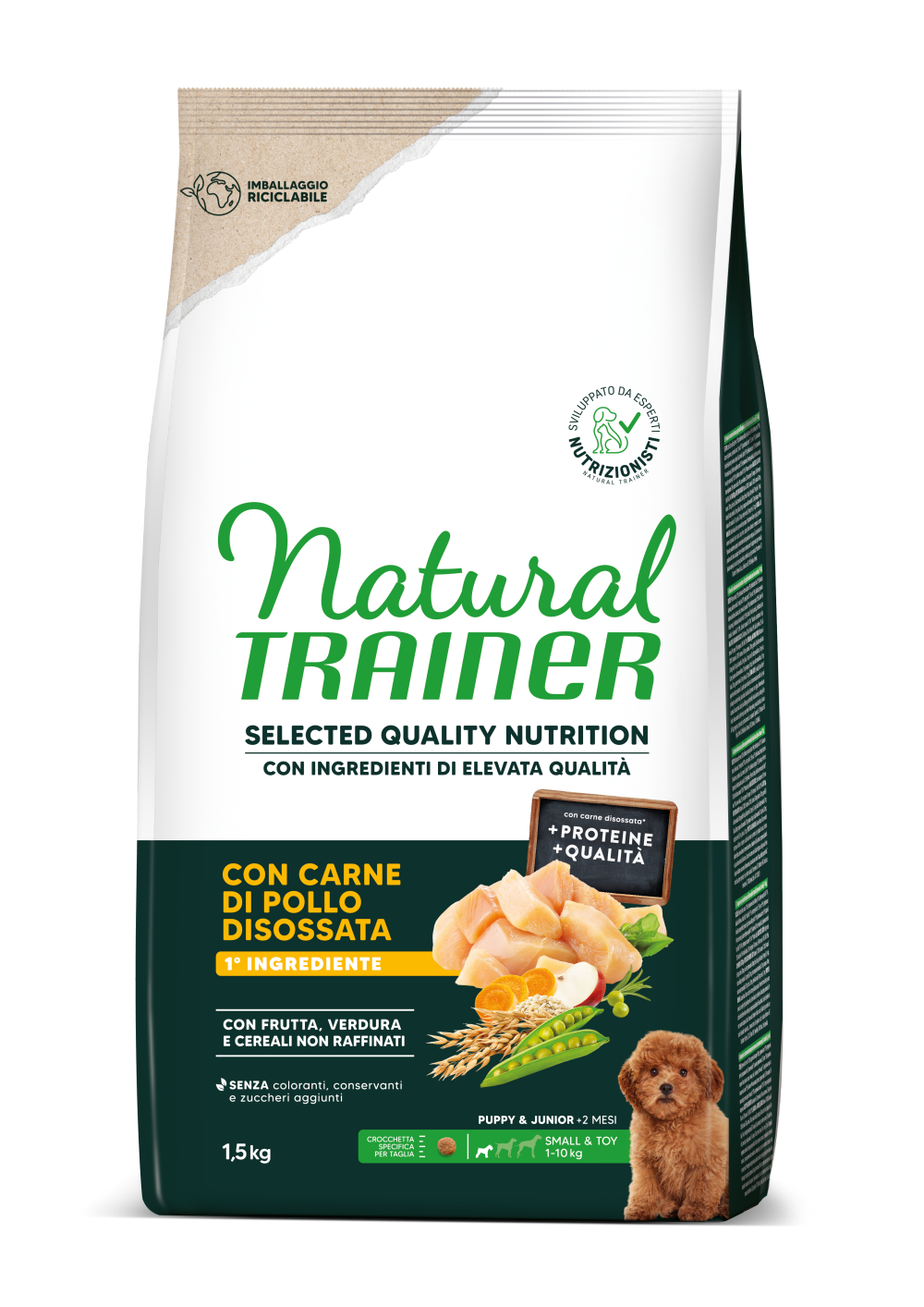 SELECTED QUALITY NUTRITION - PUPPY MINI - WITH DEBONED CHICKEN