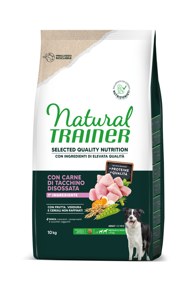 SELECTED QUALITY NUTRITION -  ADULT MEDIUM MAXI - CON CARNE DESHUESADA DE PAVO