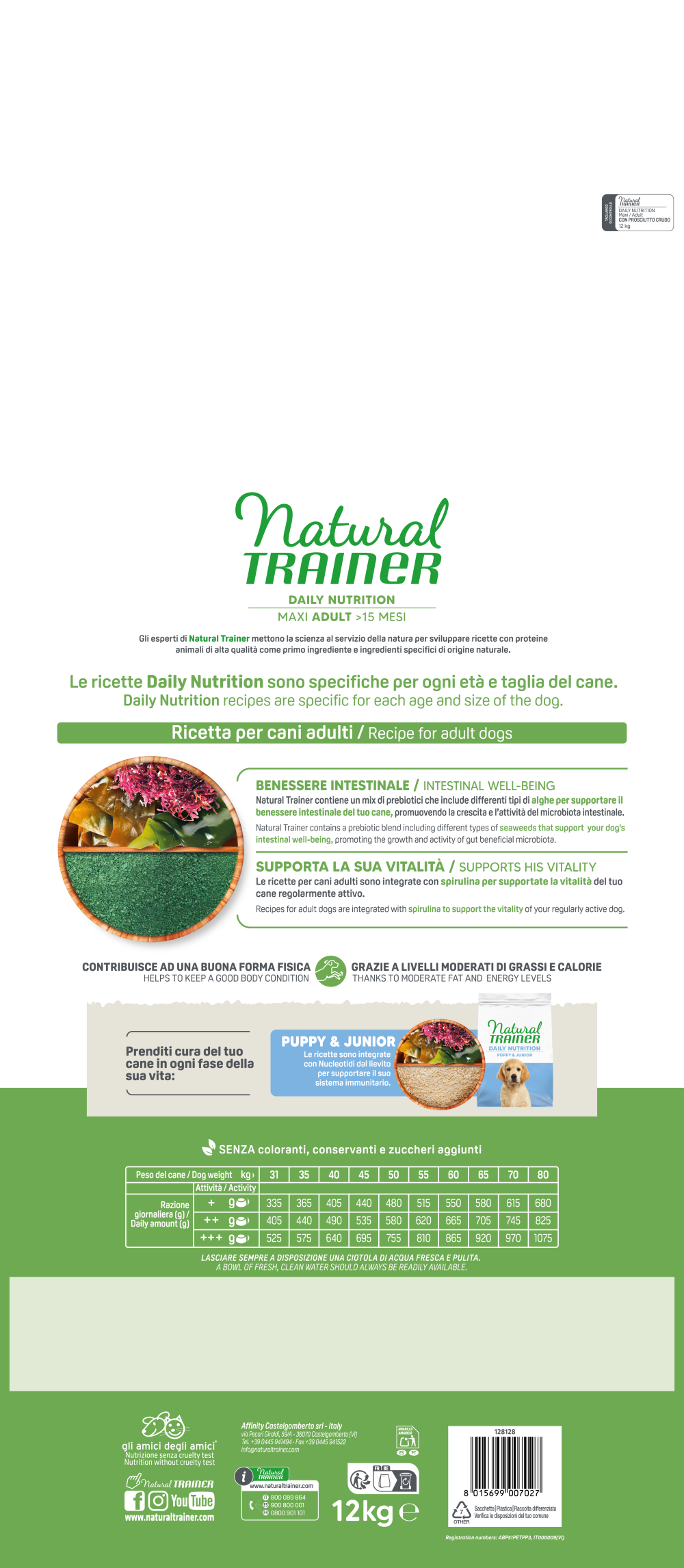 DAILY NUTRITION MAXI ADULT WITH HAM