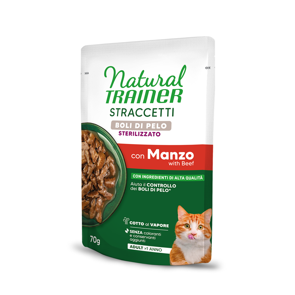 STRACCETTI HAIRBALL WITH BEEF