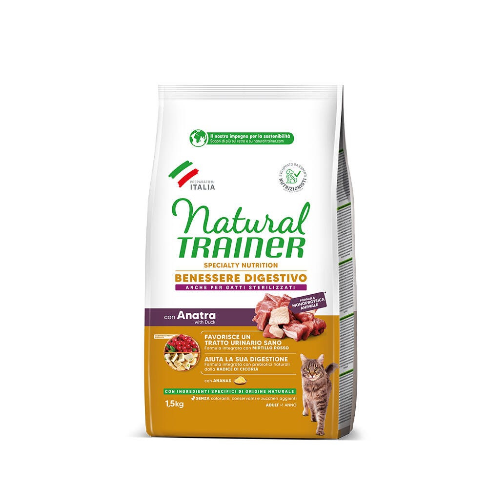 SPECIALTY NUTRITION BENESSERE DIGESTIVO FORMULA MONOPROTEICA ANIMALE CON ANATRA