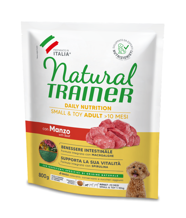 DAILY NUTRITION SMALL&TOY ADULT WITH BEEF