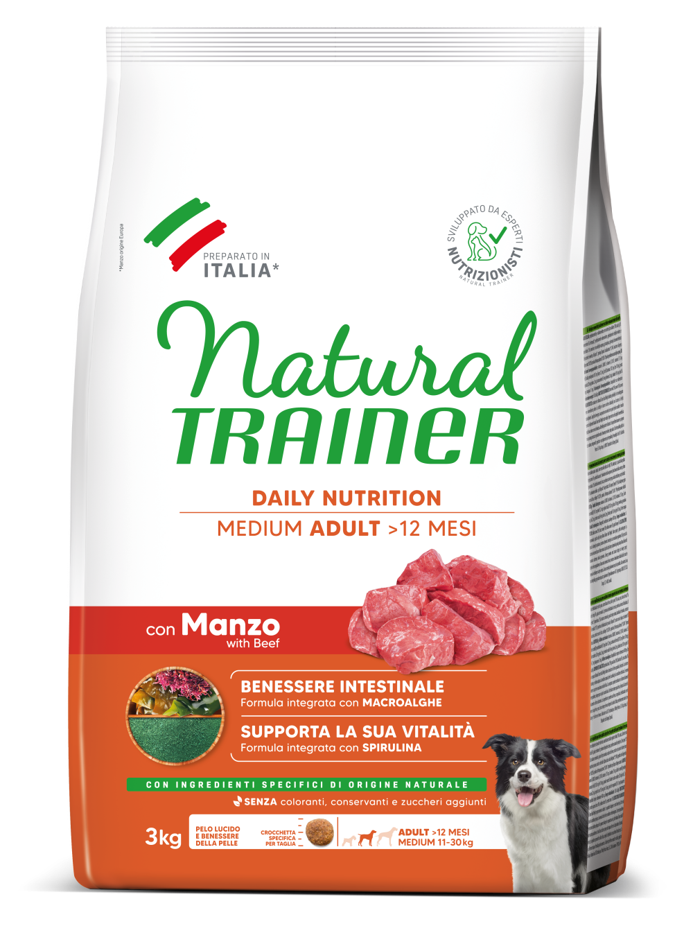 DAILY NUTRITION MEDIUM ADULT CON MANZO