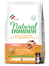 SPECIALTY NUTRITION SENSITIVE MONOPROTEICO ANIMALE NO GLUTEN MEDIUM&MAXI ADULT CON SALMONE E CEREALI INTEGRALI