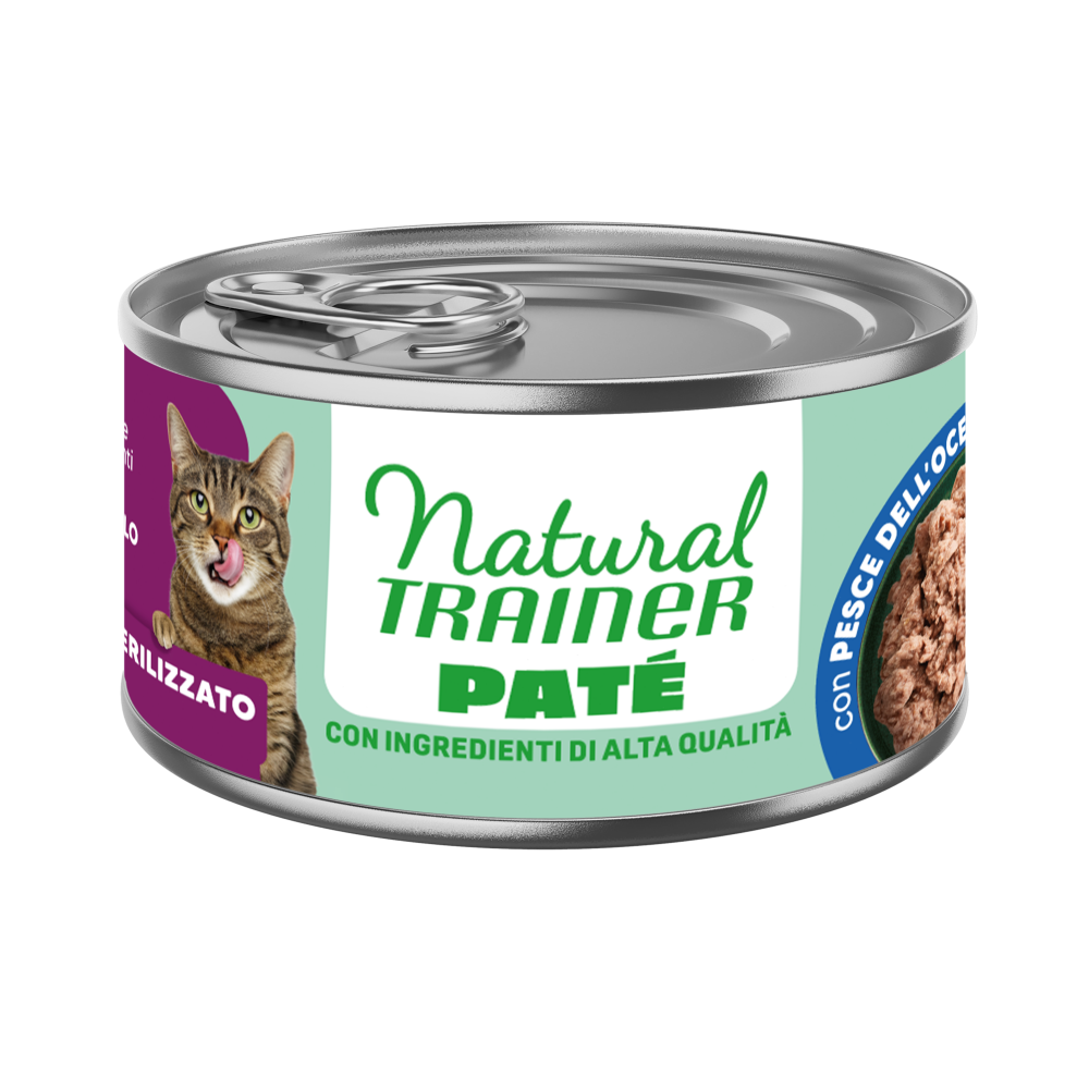 PAT&Eacute; STERILISED WITH OCEAN FISH
