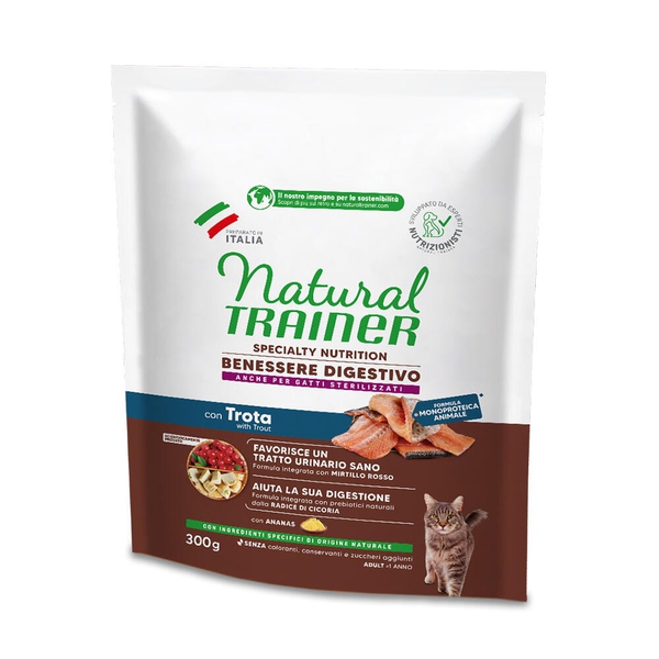 SPECIALTY NUTRITION BENESSERE DIGESTIVO ANIMAL MONOPROTEIN FORMULA WITH TROUT